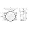 Optima Yellow Top R - 3,7L - 12V DC 48Ah 660a akumuliatorius
