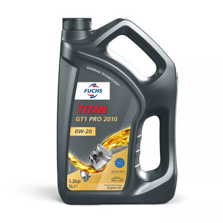 0W20 TITAN GT1 PRO 2010 5L...