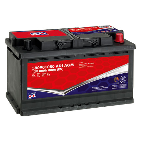 AD Start-stop plus AGM 80Ah...