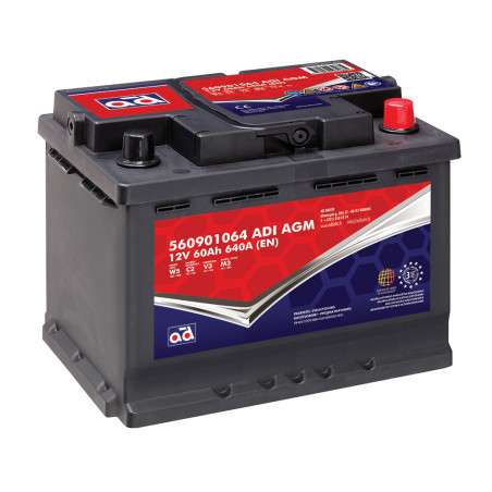 AD Start-stop plus AGM 60Ah...