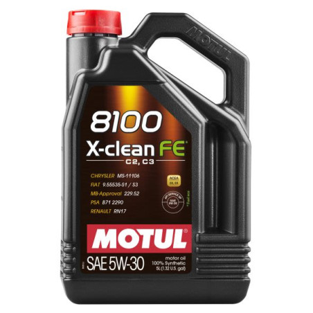 MOTUL 5W30 8100 X-CLEAN FE...