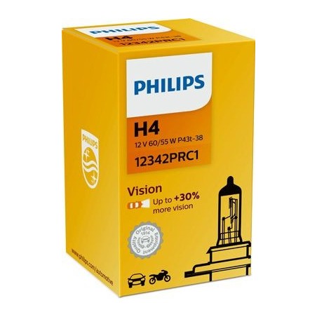 Philips H4 12V/60/55W +30%...