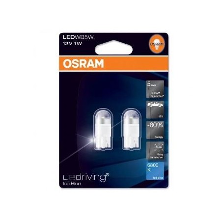 OSRAM LED Premium Blue W5W...