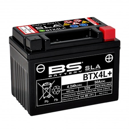 BS-Battery BTX4L-BS+ 4.2Ah...
