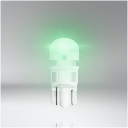 OSRAM Green LED W5W/T10 LED...