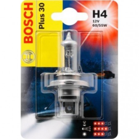 Bosch H4 12V/60/55W +30%...