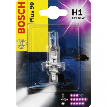 Bosch H1 12V/55W +90% PLUS...