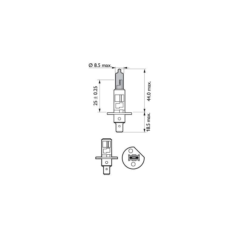 Philips H4 12V/60/55W +130% X-treme Vision lempute (1vnt) Philips H4 12V/60/55W +130% X-treme Vision lempute (1vnt)