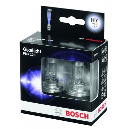 Bosch H7 12V/55W +120%...